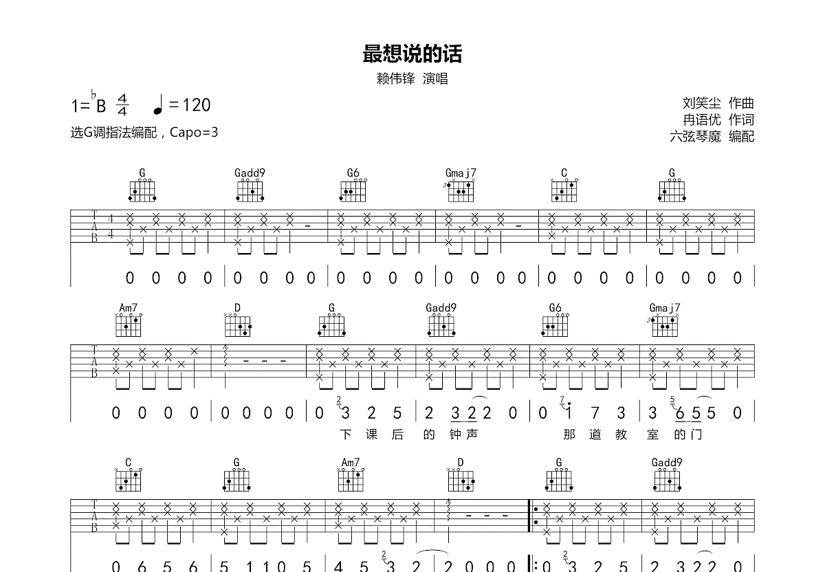 追梦人 - 罗大佑 - 吉他谱(刘传编配_17吉他网制谱) - 嗨吉他